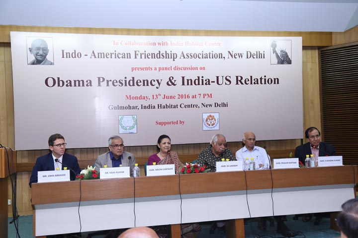 IAFA's panel discussion on : Obama Presidency and India-US Relations on June 10 at Gulmohar, IHC, New