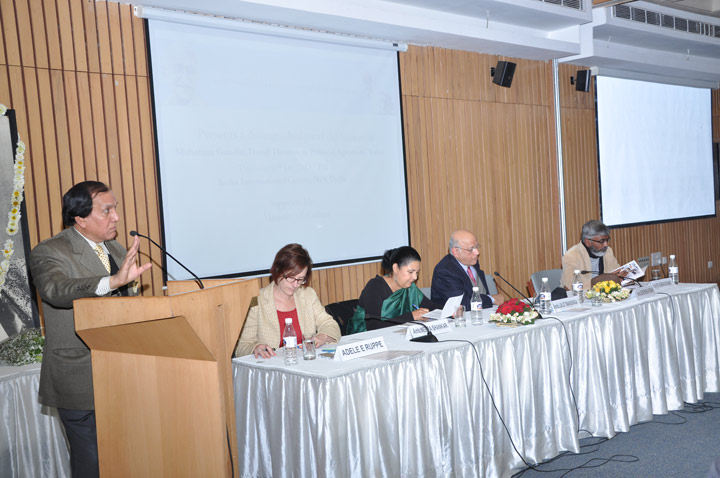A Panel Discussion on: Mahatma Gandhi , David Thoreau & Political agitations Today, Jan10th 2013, IIC