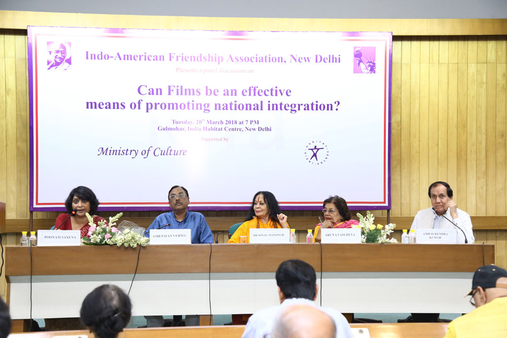 Can films be an effective means for promoting national integration ? 20th March ,IHC,New Delhi.