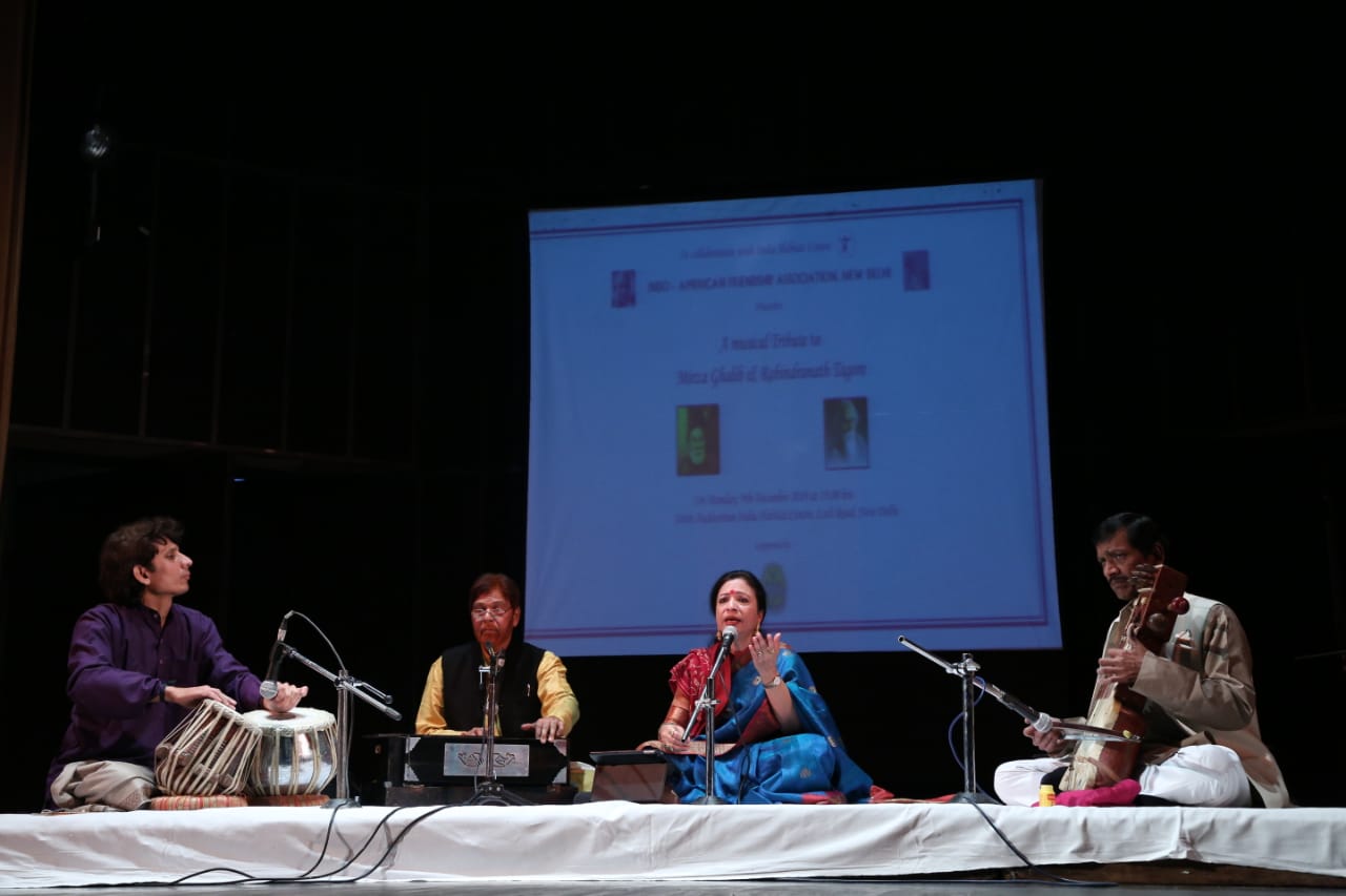 A Musical Tribute to Mirza Ghalib & Rabindranath Tagore,9th Dec 2019,Stein Hall,IHC